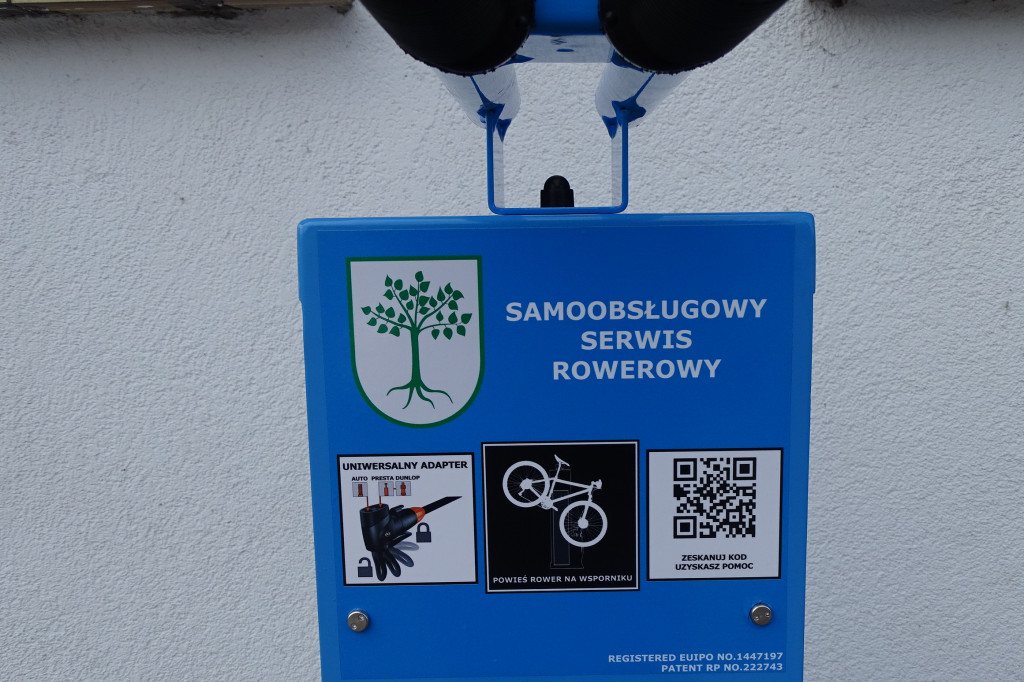 Samoobsługowy serwis rowerowy