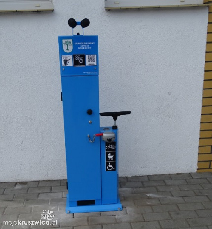 Samoobsługowy serwis rowerowy
