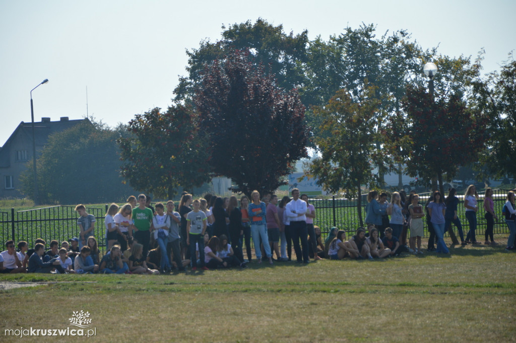 Ewakuacja szkoły SP nr 1