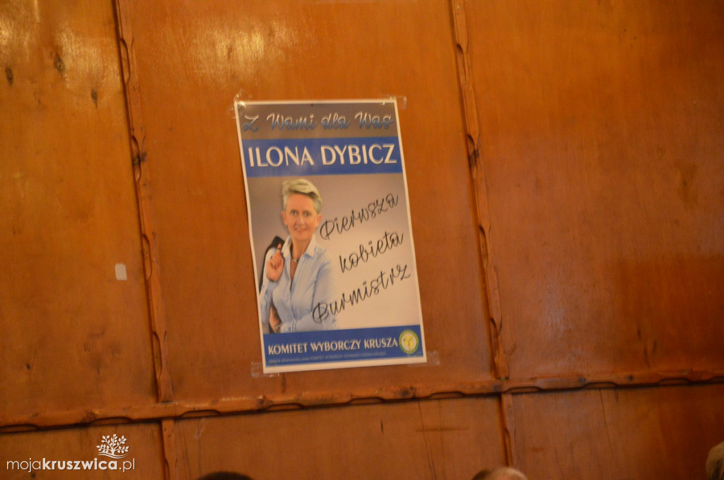 Spotkanie wyborcze w Kruszwicy
