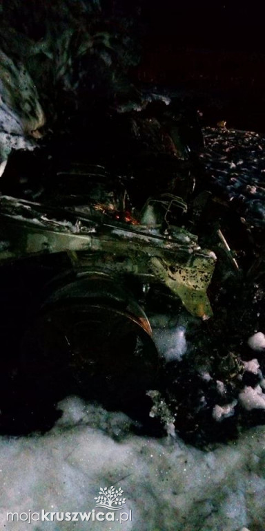W Rzepowie spłonęło auto