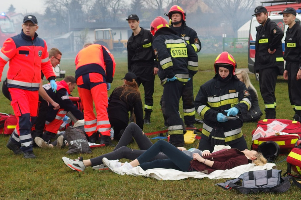 Awaryjne lądowanie samolotu w Inowrocławiu