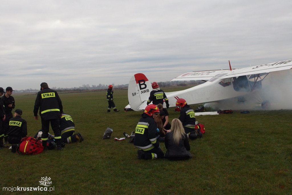 Awaryjne lądowanie samolotu w Inowrocławiu