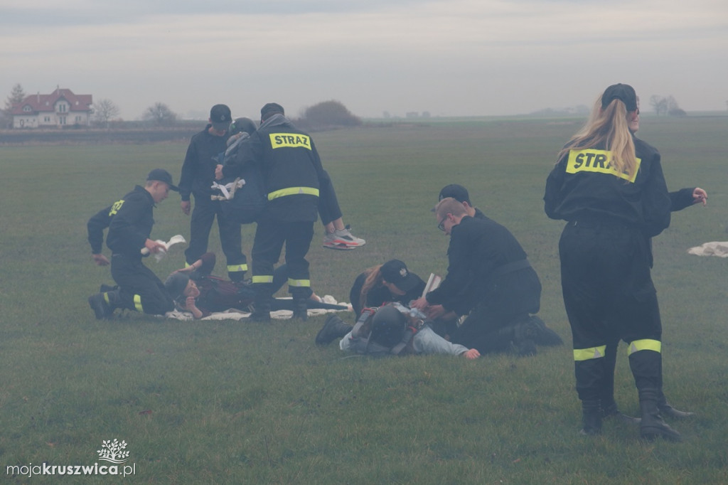 Awaryjne lądowanie samolotu w Inowrocławiu