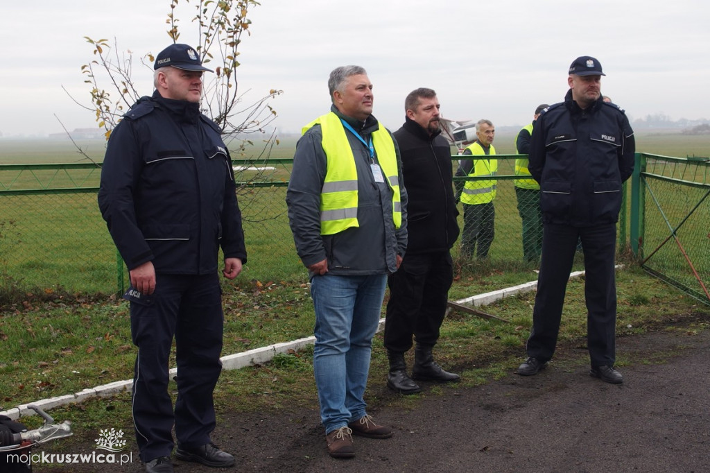 Awaryjne lądowanie samolotu w Inowrocławiu