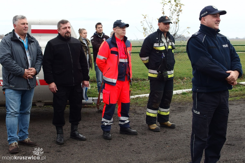 Awaryjne lądowanie samolotu w Inowrocławiu
