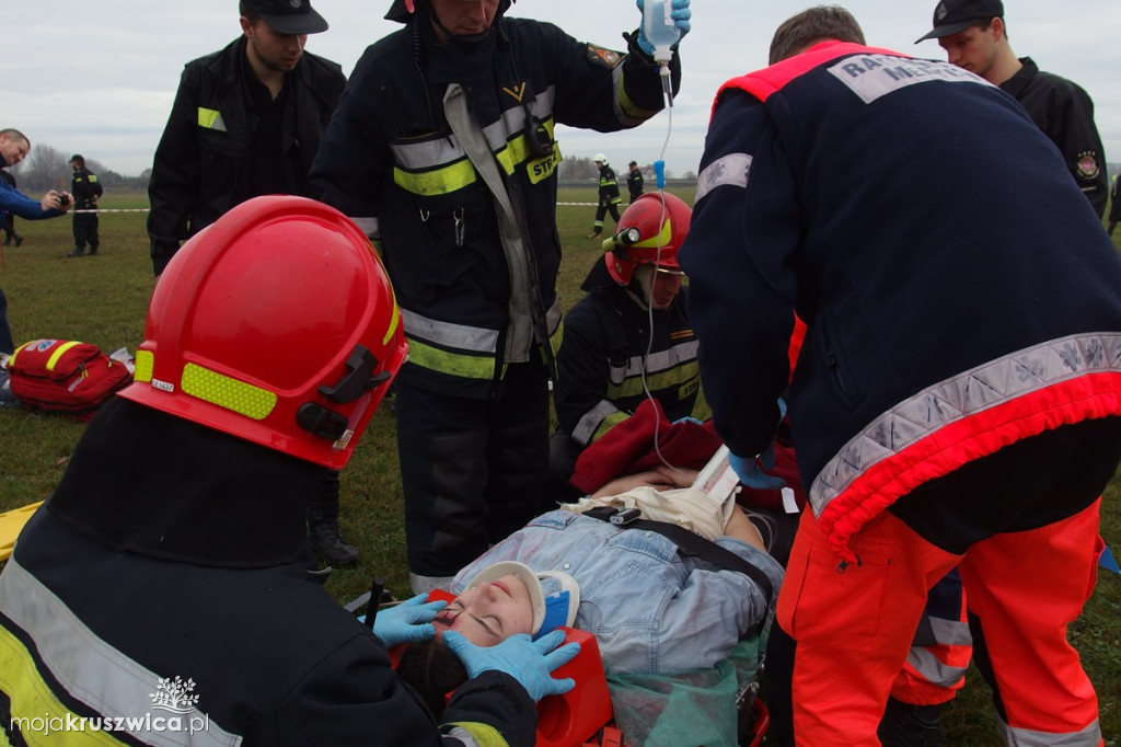 Awaryjne lądowanie samolotu w Inowrocławiu