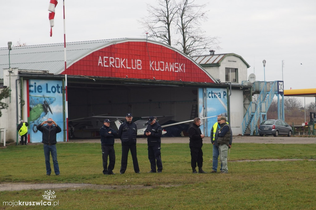Awaryjne lądowanie samolotu w Inowrocławiu