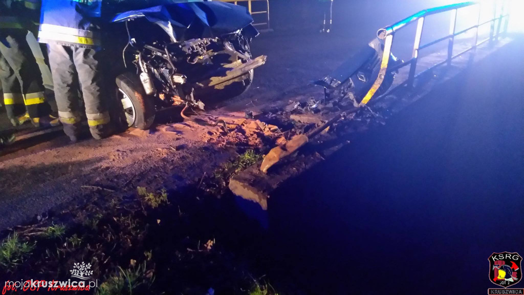 Sarna uderzyła w auto