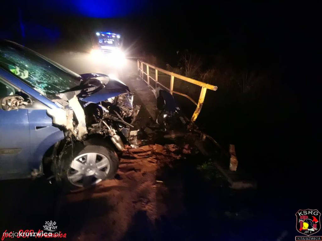 Sarna uderzyła w auto