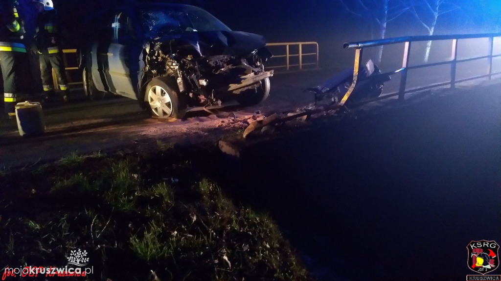 Sarna uderzyła w auto