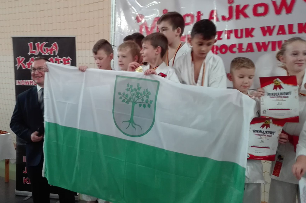 Reprezentacja Kruszwicy na Mikołajkowym Turnieju