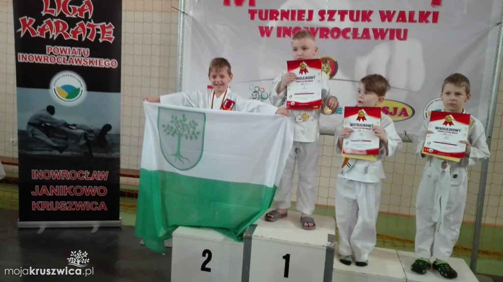 Reprezentacja Kruszwicy na Mikołajkowym Turnieju