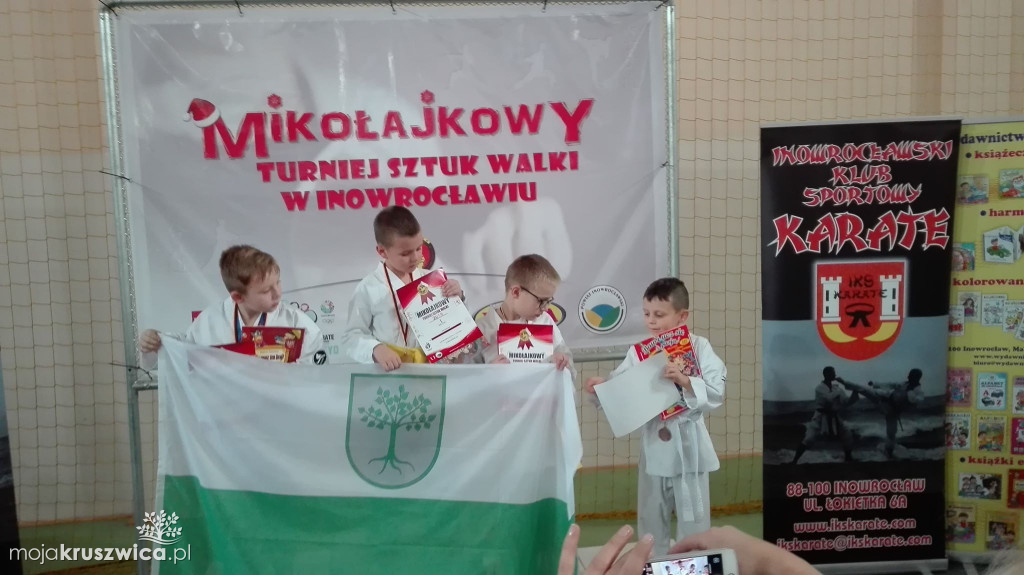 Reprezentacja Kruszwicy na Mikołajkowym Turnieju