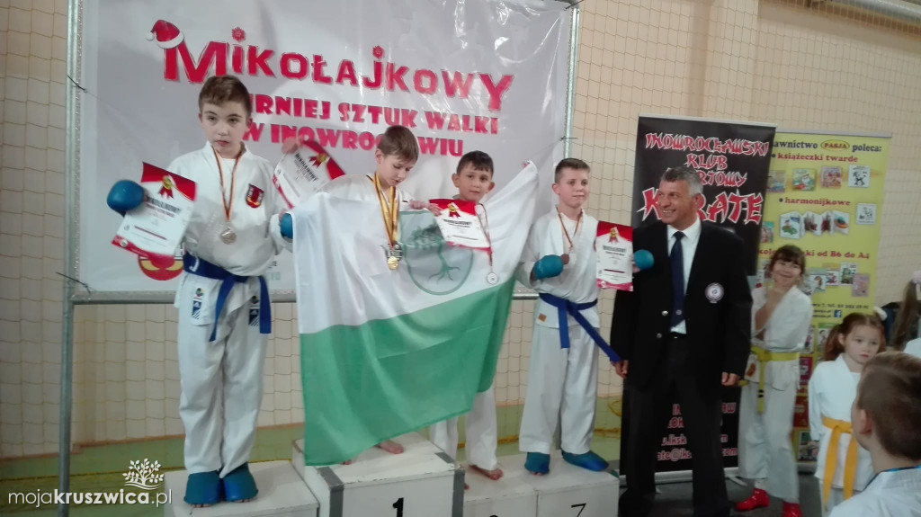 Reprezentacja Kruszwicy na Mikołajkowym Turnieju