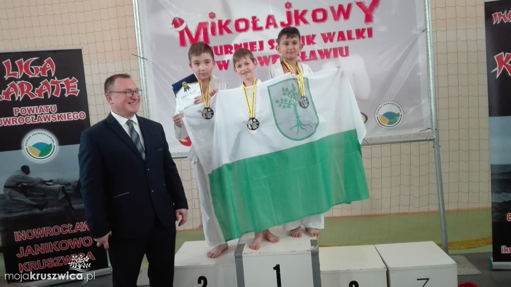 Reprezentacja Kruszwicy na Mikołajkowym Turnieju