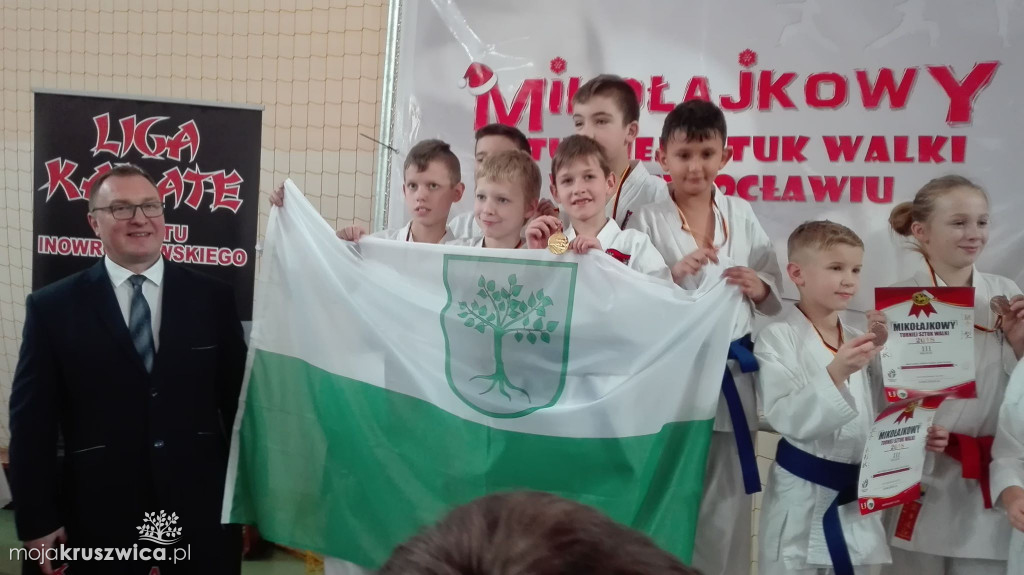 Reprezentacja Kruszwicy na Mikołajkowym Turnieju