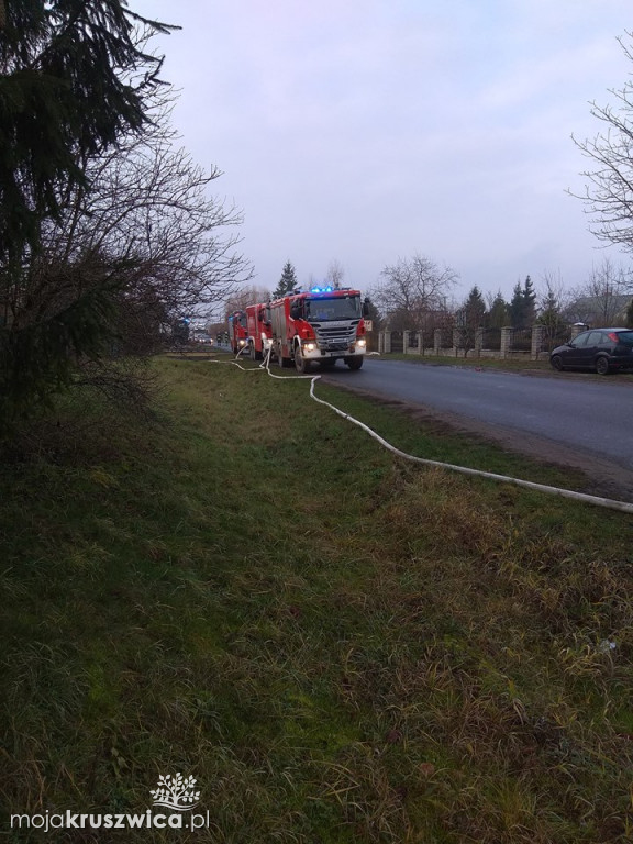 Pożar i wybuchy na Grodztwie