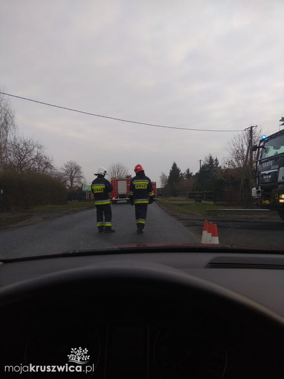 Pożar i wybuchy na Grodztwie