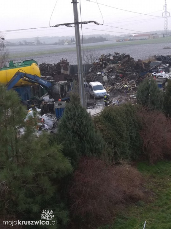 Pożar i wybuchy na Grodztwie