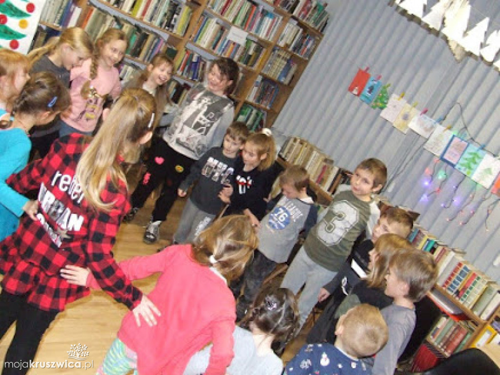 Mikołaj w kruszwickiej bibliotece