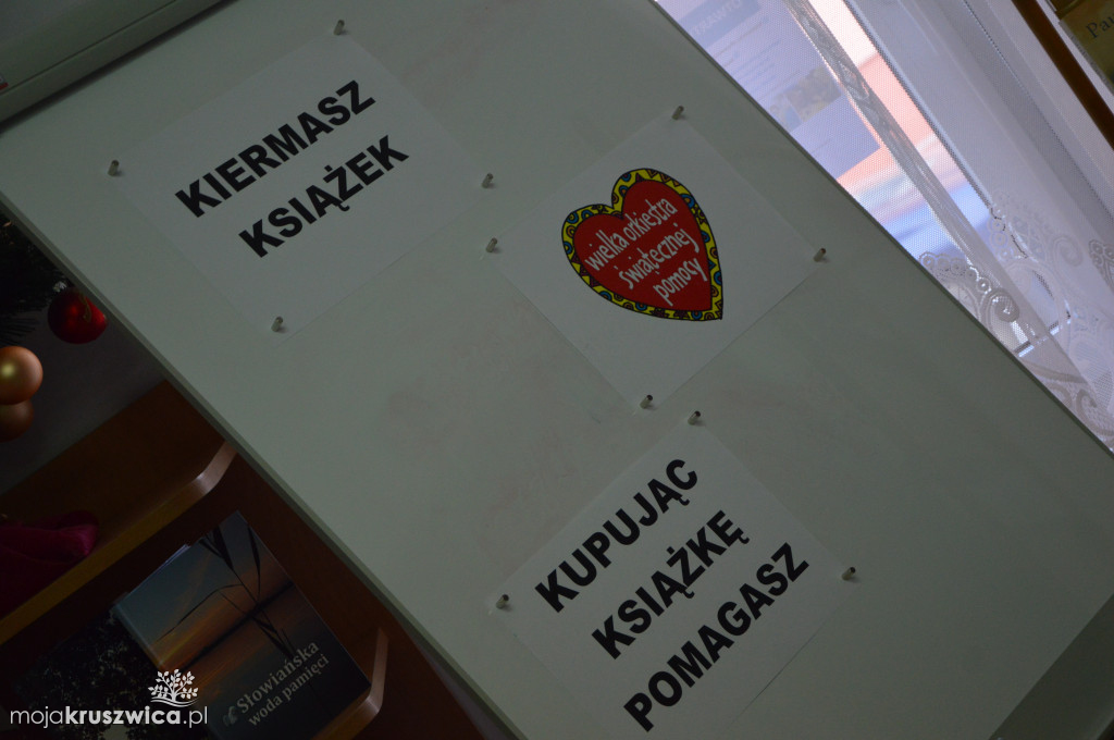 Kiermasz książek z okazji WOŚP
