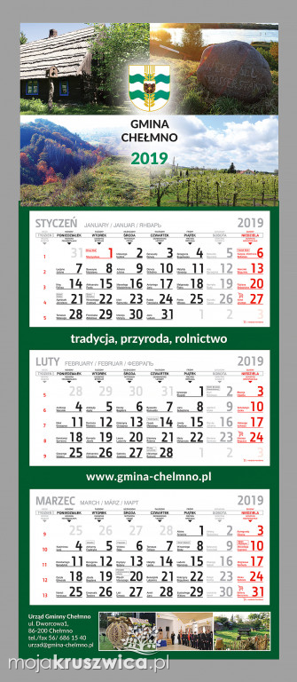 Kalendarze samorządów naszego regionu