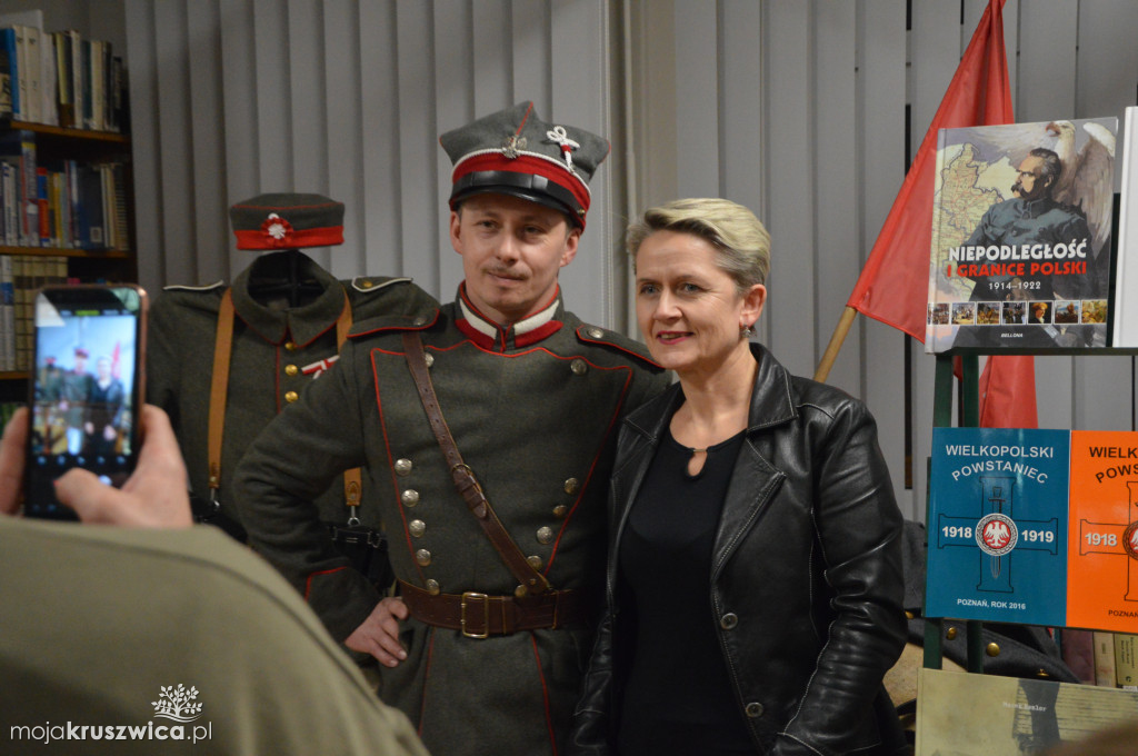 Leszek Kalicki w kruszwickiej bibliotece