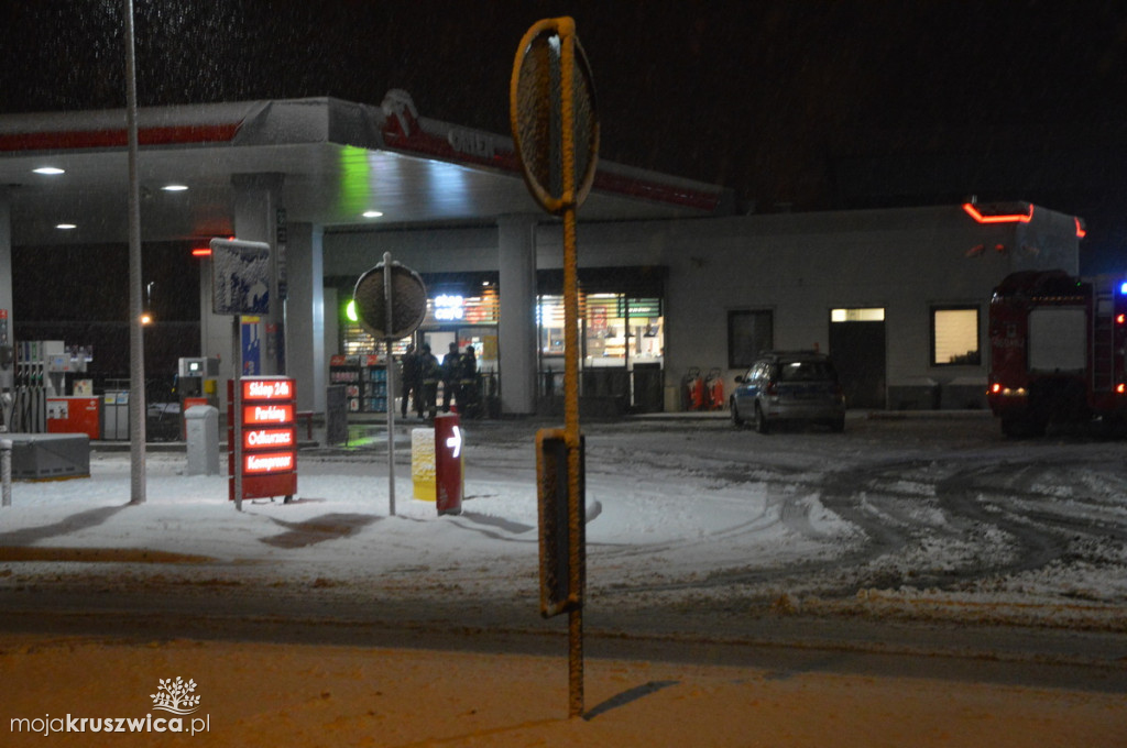 Alarm bombowy na stacji PKN Orlen w Kruszwicy