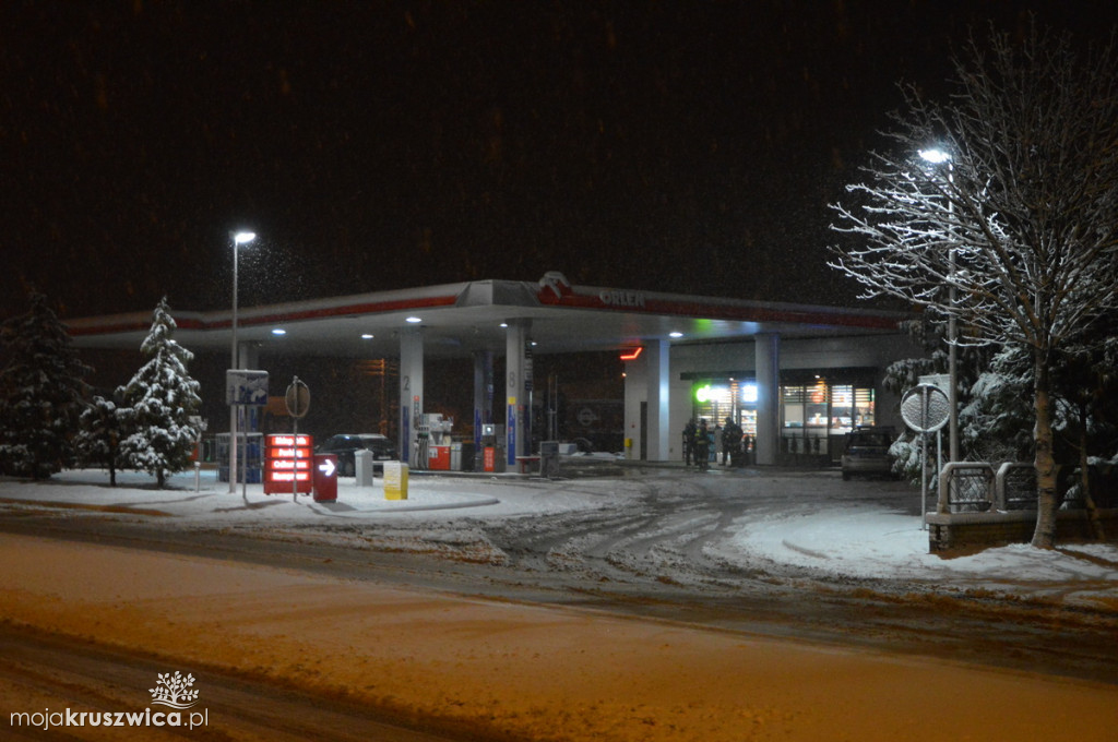 Alarm bombowy na stacji PKN Orlen w Kruszwicy