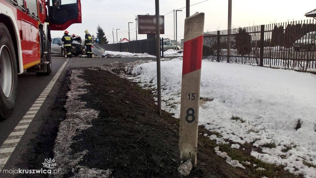 Groźny wypadek w Grodztwie