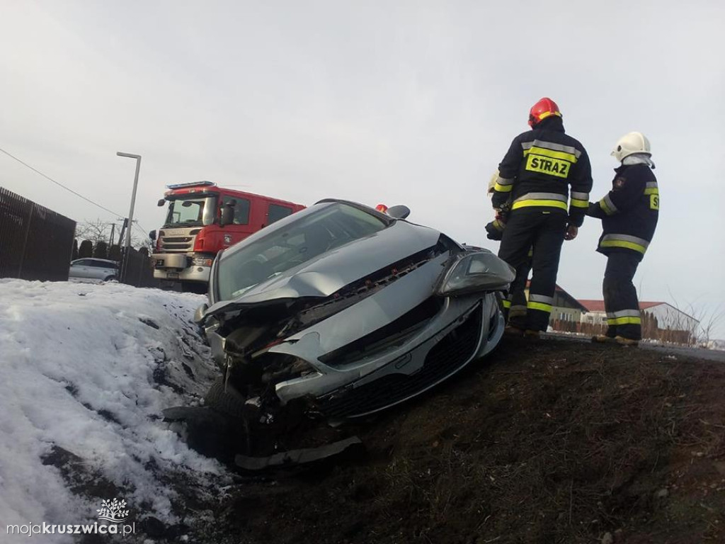 Groźny wypadek w Grodztwie