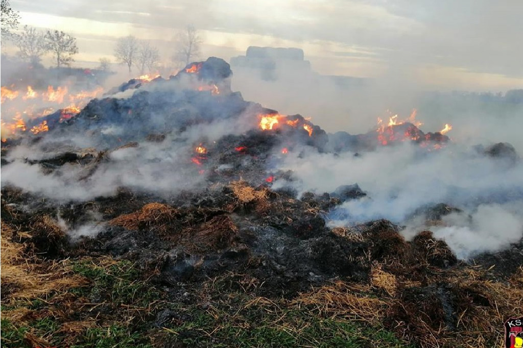 Płonący stóg w Rzepowie