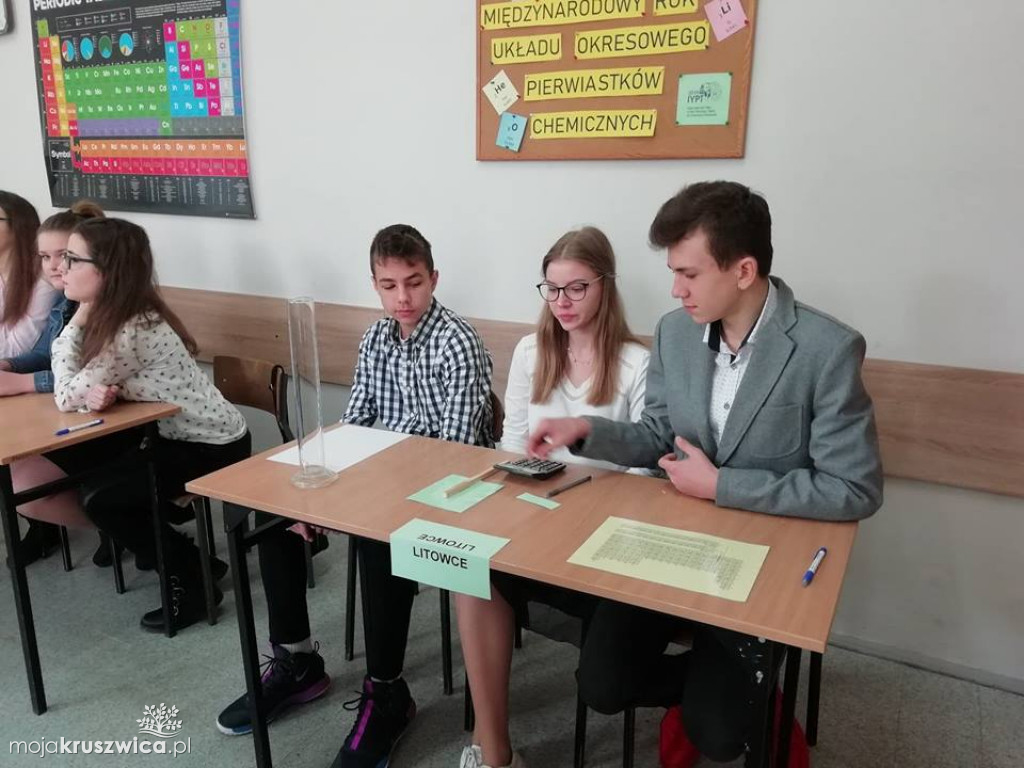 Chemiczny Konkurs w kruszwickim LO