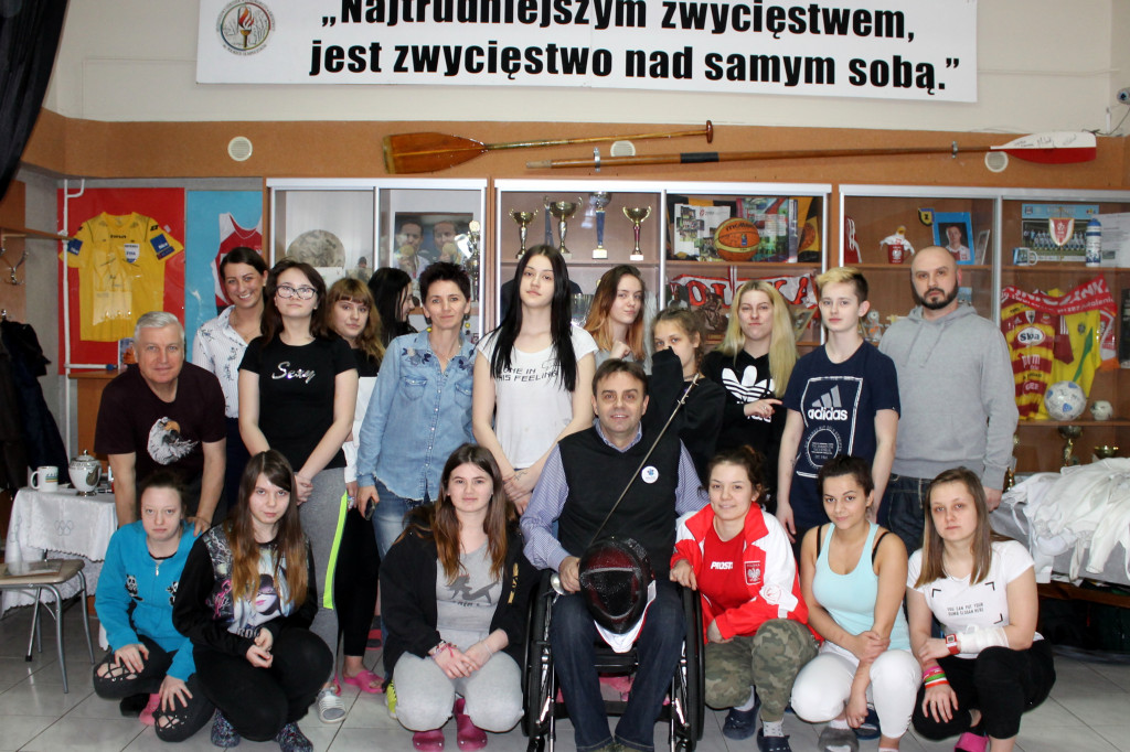Szermierz przyjechał do Kruszwicy