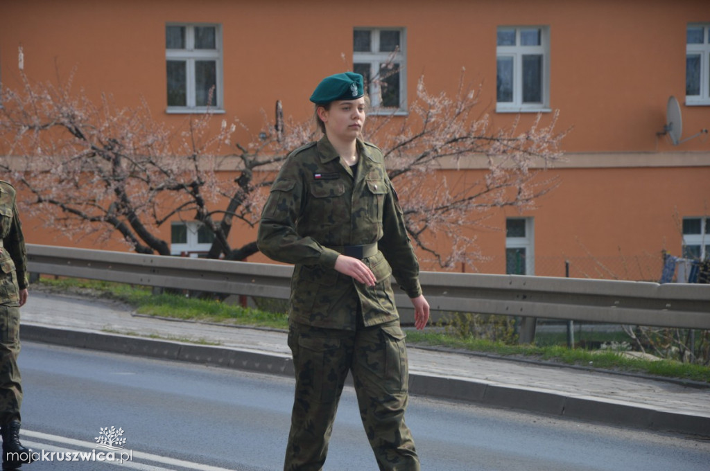 Uroczystość ślubowania klas mundurowych