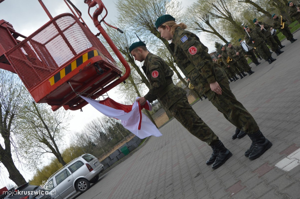 Uroczystość ślubowania klas mundurowych