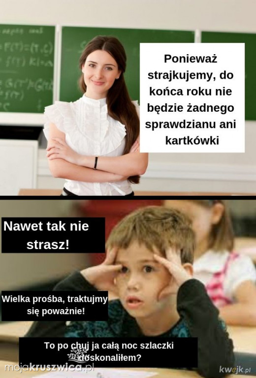 Strajk nauczycieli 2019 [MEMY]