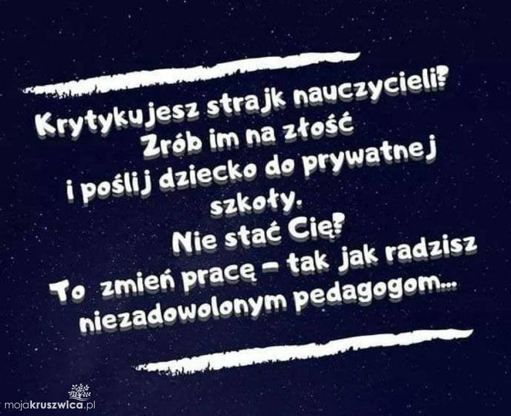 Strajk nauczycieli 2019 [MEMY]
