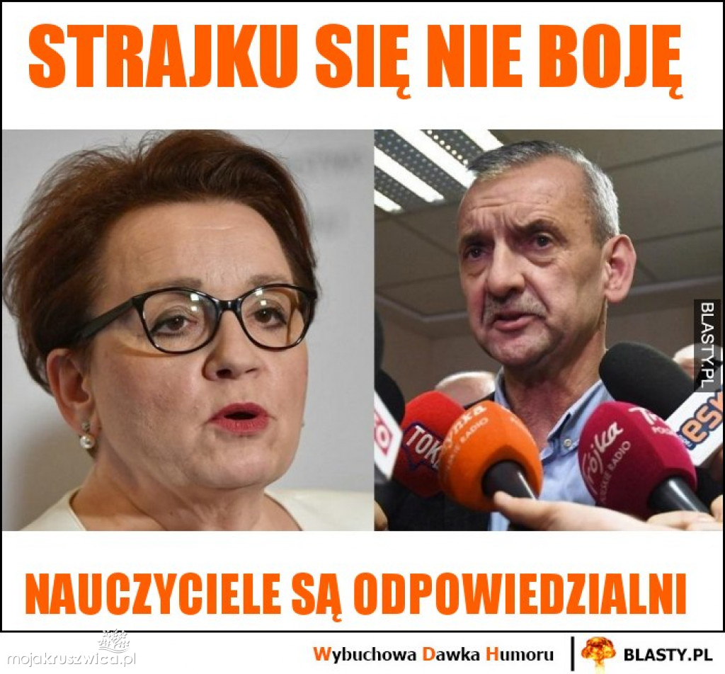 Strajk nauczycieli 2019 [MEMY]
