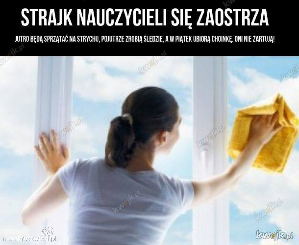 Strajk nauczycieli 2019 [MEMY]