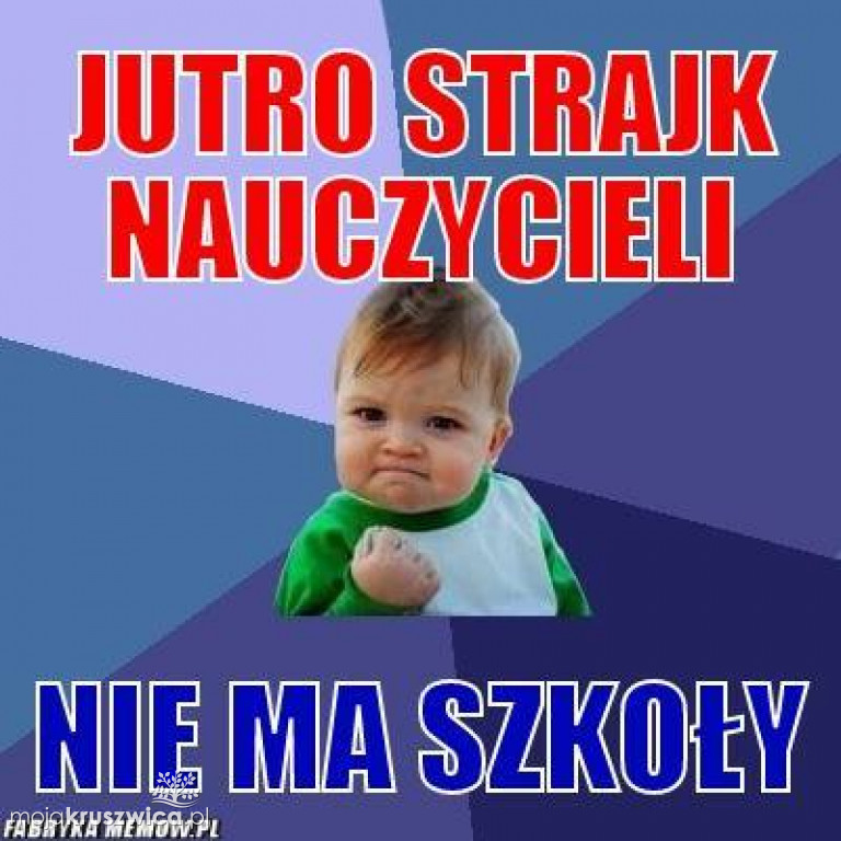 Strajk nauczycieli 2019 [MEMY]