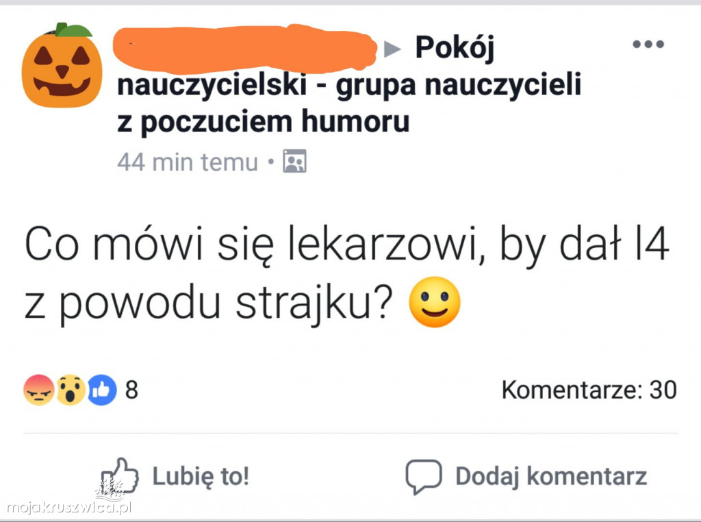 Strajk nauczycieli 2019 [MEMY]