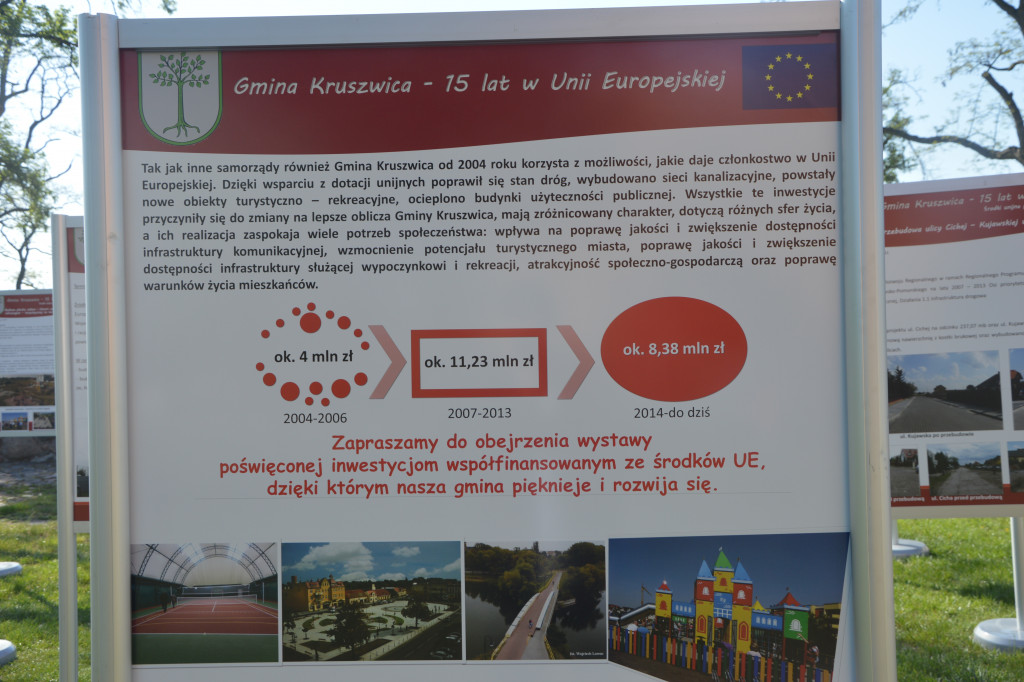 Wystawa 15 lat Polski w UE
