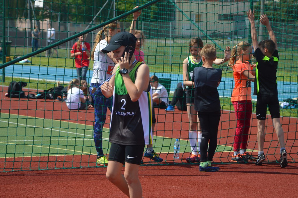 Otwarte Mistrzostwa Kruszwicy dzieci w lekkiej atletyce.