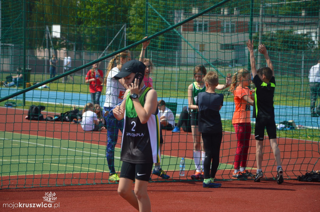 Otwarte Mistrzostwa Kruszwicy dzieci w lekkiej atletyce.