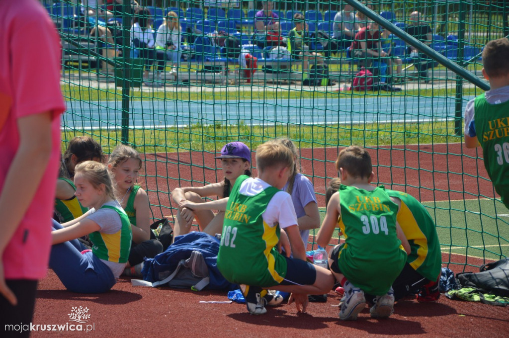 Otwarte Mistrzostwa Kruszwicy dzieci w lekkiej atletyce.
