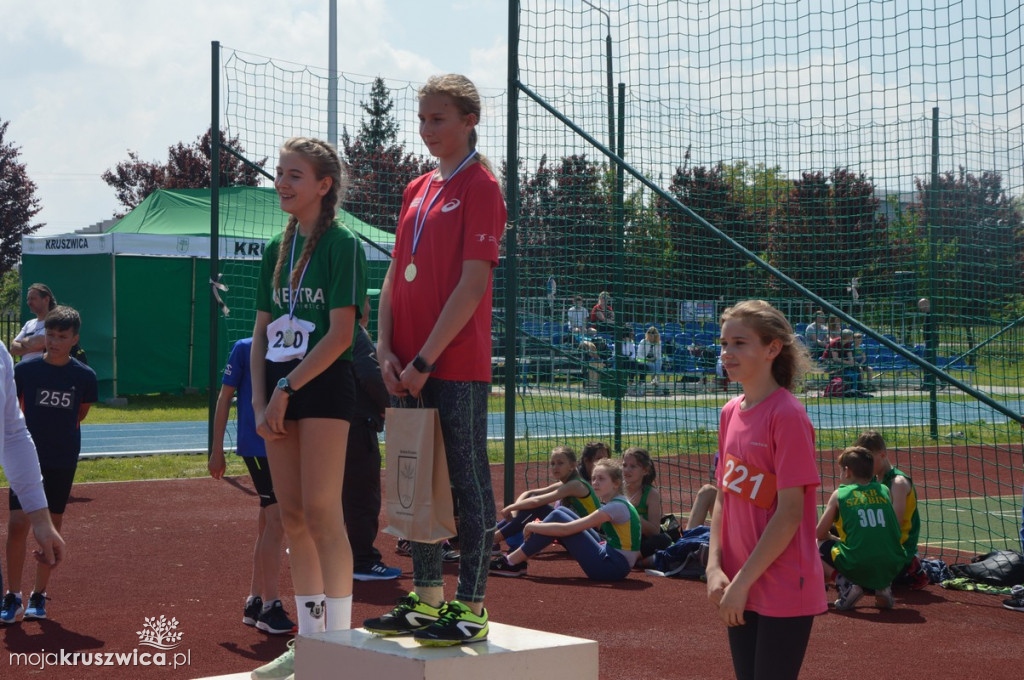 Otwarte Mistrzostwa Kruszwicy dzieci w lekkiej atletyce.
