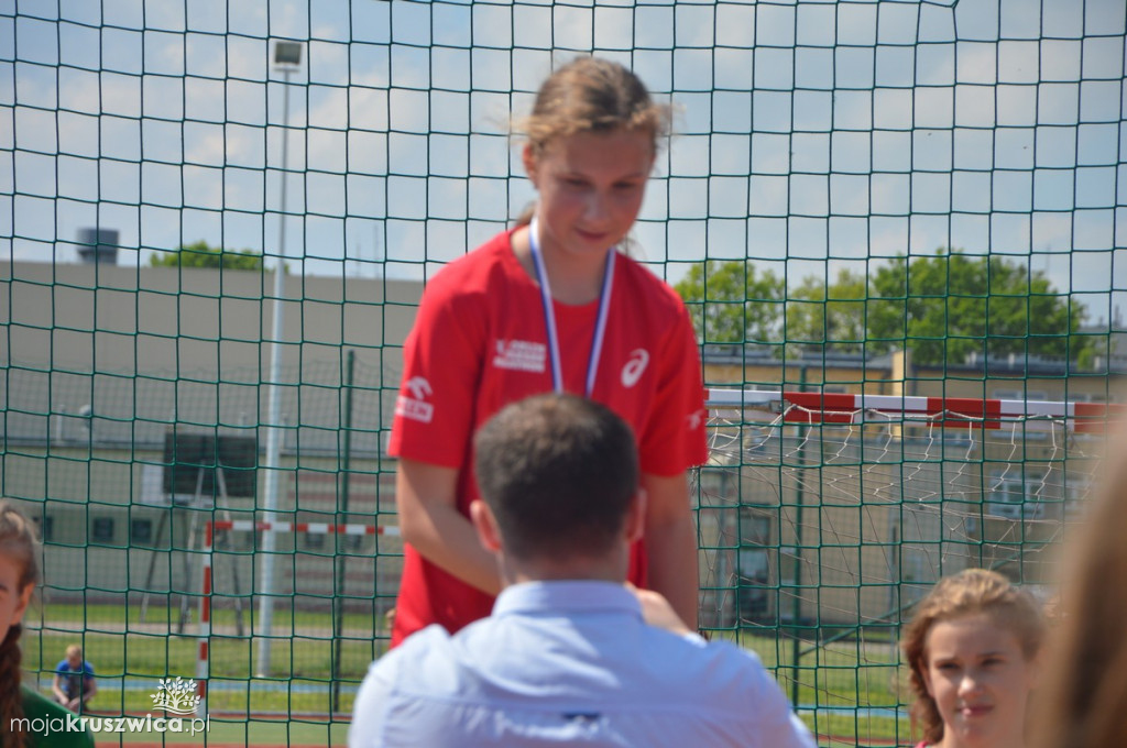 Otwarte Mistrzostwa Kruszwicy dzieci w lekkiej atletyce.