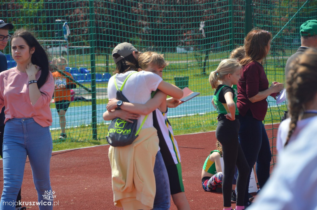 Otwarte Mistrzostwa Kruszwicy dzieci w lekkiej atletyce.
